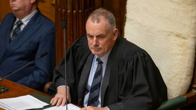 Speaker Trevor Mallard. (Photo / NZ Herald)
