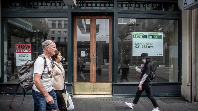 Vacant retail premises Queen Street, Auckland. 16 March 2021 New Zealand Herald photograph by Michael Craig