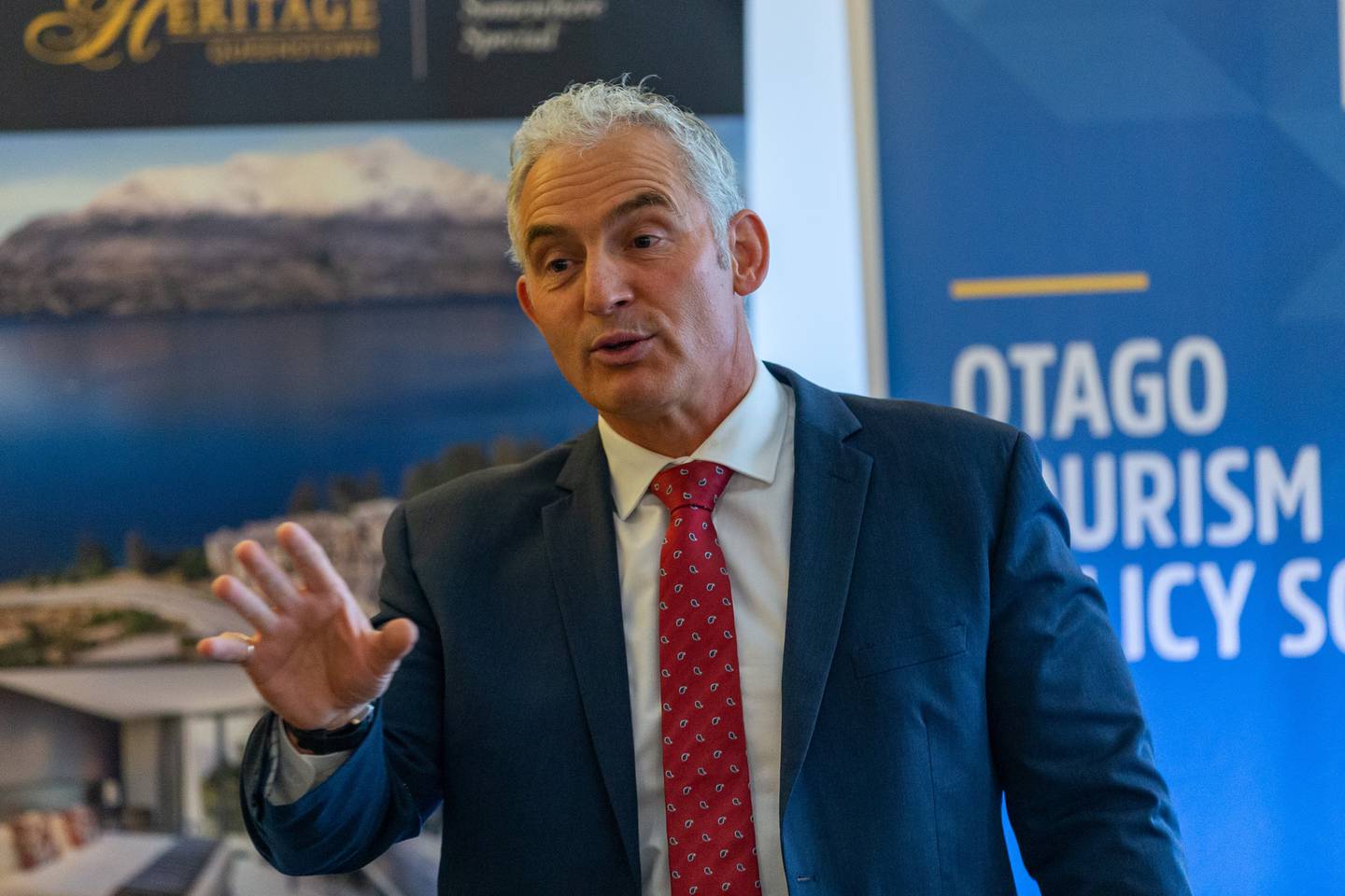 Tourism Minister Stuart Nash says the old tourism model is unsustainable and we can't go back to how things were pre-Covid. Photo / James Allan