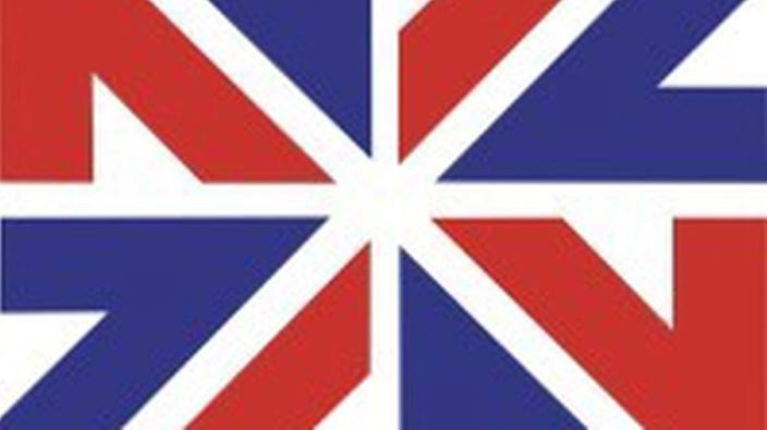 Colin Simon's winning logo for the 1974 Commonwealth Games won a design competition and changed the colour scheme of the entire games. Photo / Supplied, File