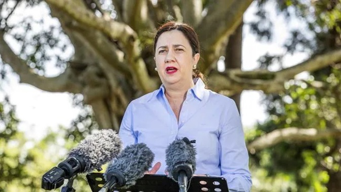 Queensland Premier Annastacia Palaszczuk has provided a coronavirus update. (Photo / News Corp Australia)