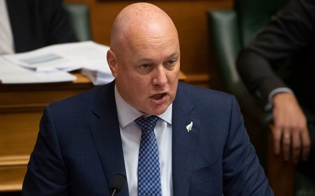 Christopher Luxon. (Photo / NZ Herald)