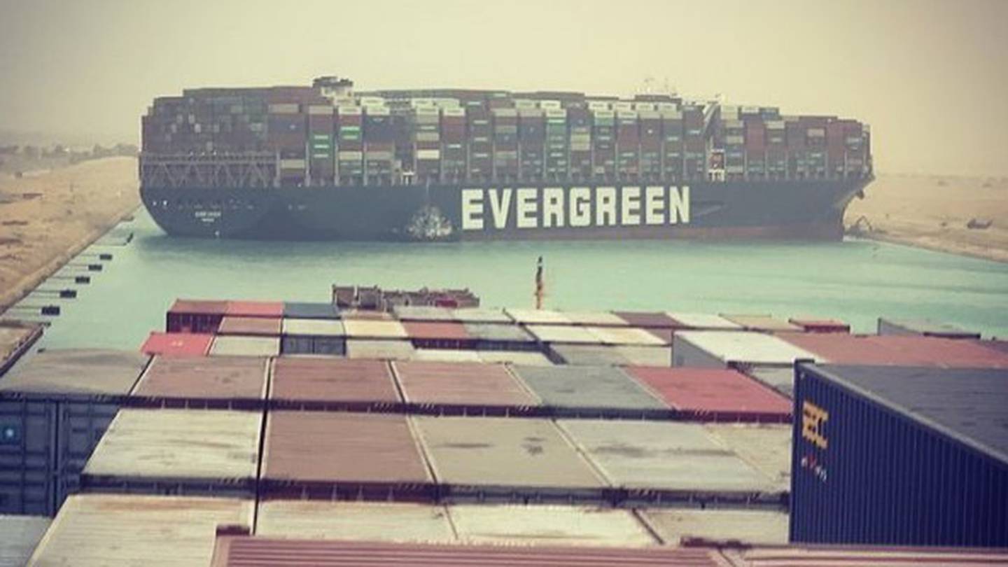 Company behind the big ship stuck in the Suez Canal faces branding challenges