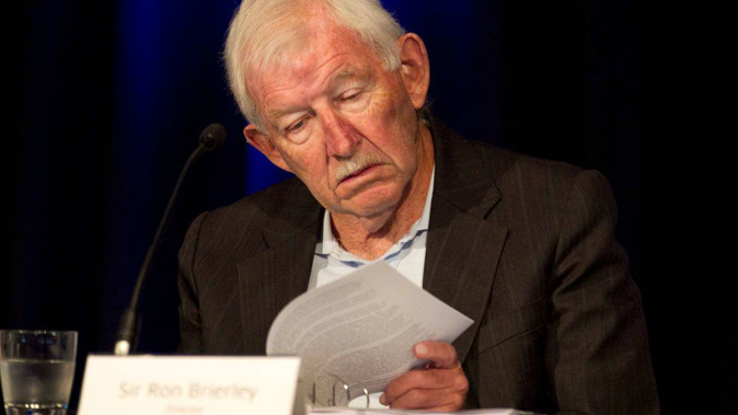 Ron Brierley. (Photo / NZ Herald)