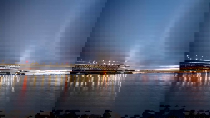 A woman has died in a boating incident in Auckland's Waitematā Harbour tonight. Photo / Michael Craig