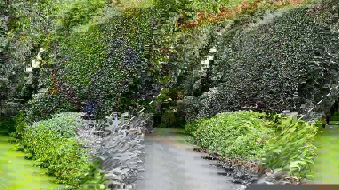 Police are on the scene of a death in Remuera. Photo / Miriam Burrell