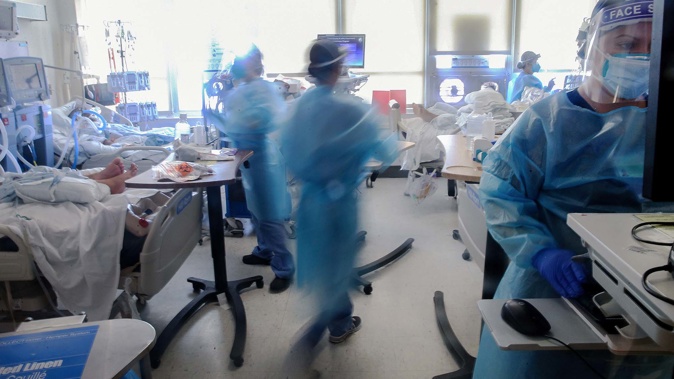 As many as one in three people infected with Covid-19 have longer term mental health or neurological symptoms. (Photo / Getty)