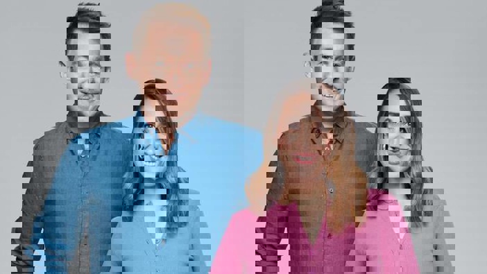 Jase & PJ show on KIIS FM. (Photo / Supplied)