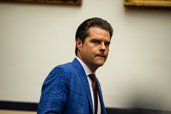 US Representative Matt Gaetz. Photo / CNN