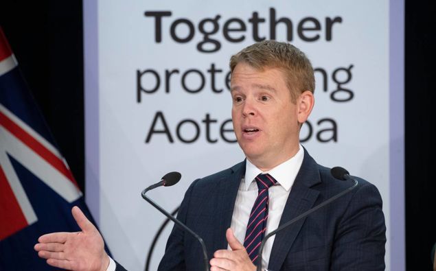 Covid-19 Response Minister Chris Hipkins. (Photo / NZ Herald)