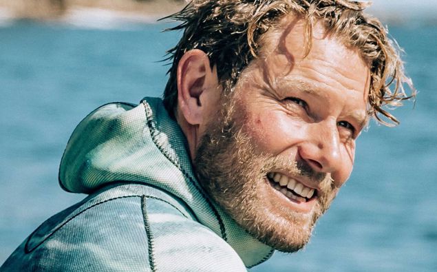 Dr Riley Elliot also known as Shark man. Photo / Supplied