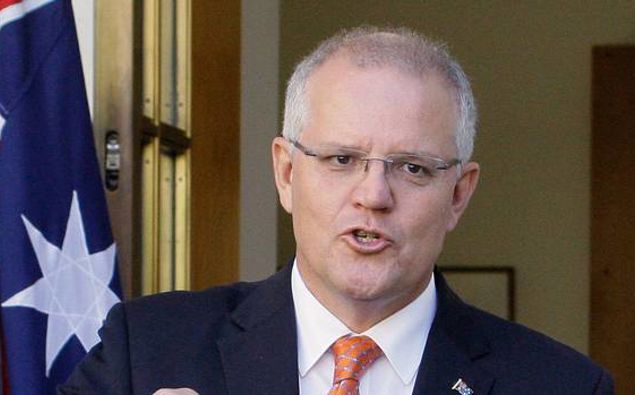 Australian PM Scott Morrison. (Photo / AP)