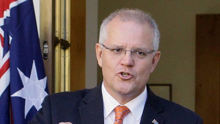 Australian PM Scott Morrison. (Photo / AP)