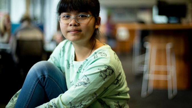 Child genius Vicky Ngo Ngoc will not be eligible for a post-study work visa when she graduates from AUT University because of her age. Photo / Dean Purcell
