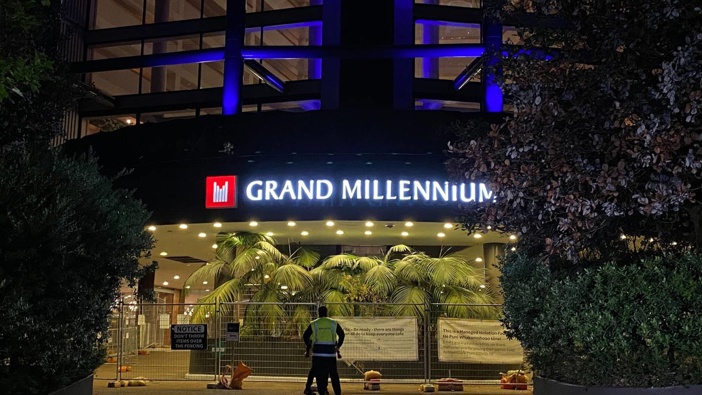 The Grand Millennium is one of the two hotels that is pausing new arrivals. (Photo / NZ Herald)