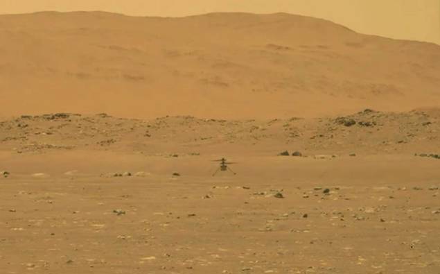 Photo of L’hélicoptère Mars de la NASA Ingenuity a terminé avec succès son premier vol historique