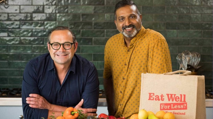 Chef Mike Van de Elzen and restaurateur Ganesh Raj are back with a new season of Eat Well for Less NZ.