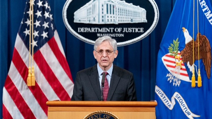 Attorney General Merrick Garland speaks about a jury's verdict in the case against former Minneapolis Police Officer Derek Chauvin in the death of George Floyd. (Photo / AP)