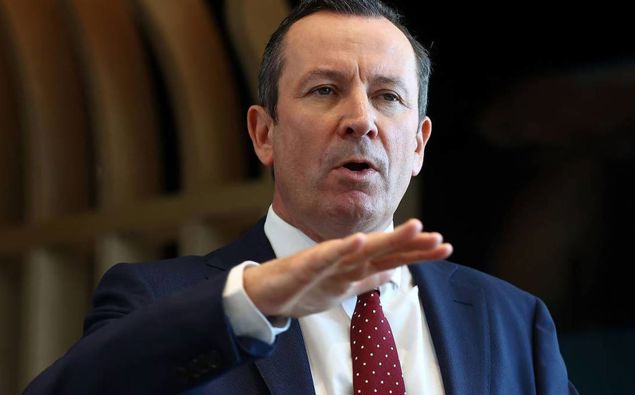 Western Australia Premier Mark McGowan (Photo / NCA)