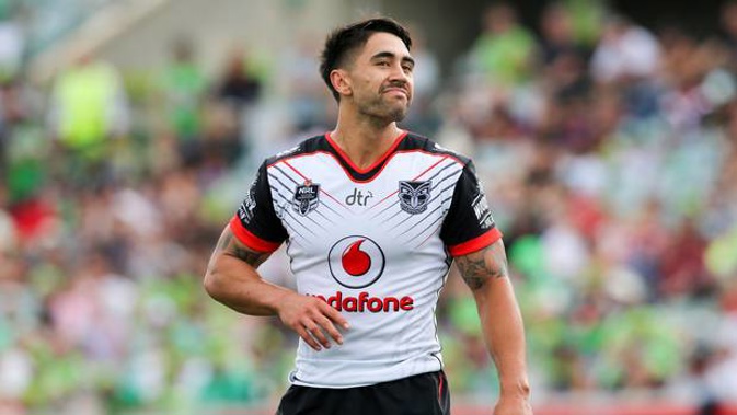It seems there will be no return to the Warriors for Shaun Johnson. (Photo / Photosport)