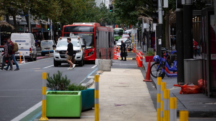 What has already happened to Queen St is nothing compared to what is planned next, says Heart of the City chief executive Viv Beck. (Photo / Sylvie Whinray)
