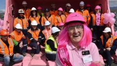 Ada Birtles, 73, fronted the Palmerston Lions Club's 2019 Pink Ribbon Appeal just a year before she was ousted from the group. (Photo / ODT)