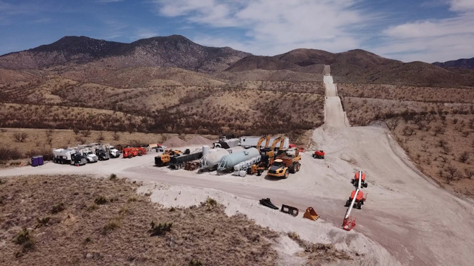 The Trump administration built more than 450 miles of fencing along the US-Mexico border -- including hundreds of miles of replacement fencing and 52 miles of construction where there were no barriers before. (Photo / CNN)