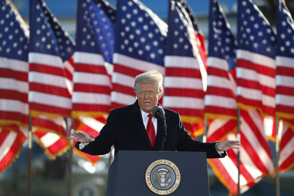Former President Donald Trump will find out this week whether he gets to return to Facebook. (Photo / AP)