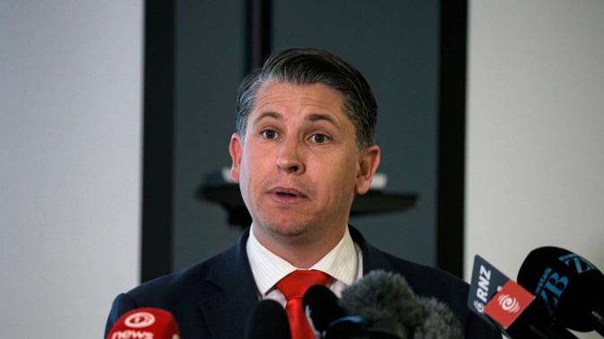 Workplace Relations Minister Michael Wood announced Cabinet's decisions on fair pay agreements, saying legislation could be passed next year. (Photo / Alex Burton)