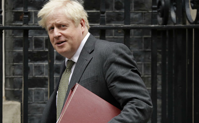 UK PM Boris Johnson. (Photo / AP)