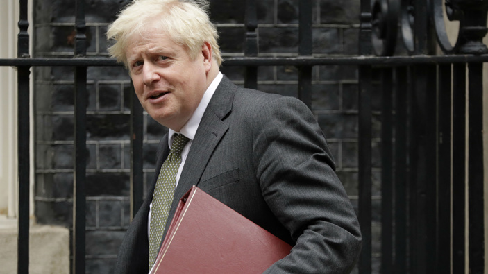 UK PM Boris Johnson. (Photo / AP)