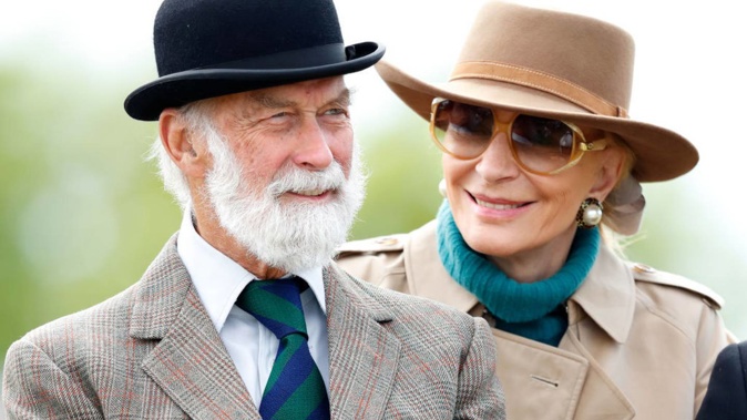 Prince Michael of Kent with Princess Michael of Kent. (Photo / Getty)