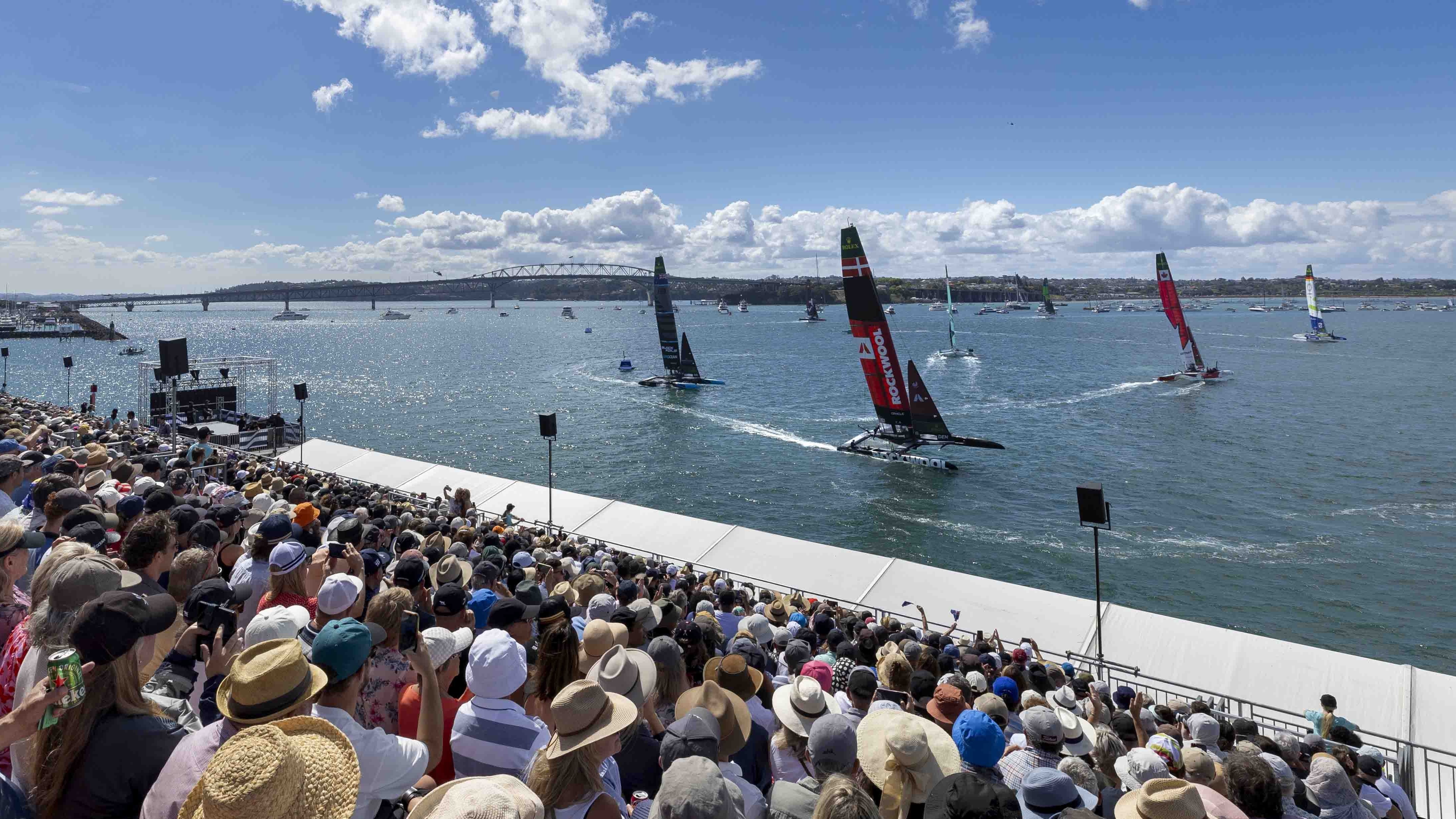 "Didn't quite get there": Govt pulls funding from Auckland SailGP after numbers failed to 'stack up' 