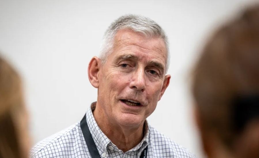 Air NZ chief executive Greg Foran. Photo: RNZ / Nate McKinnon