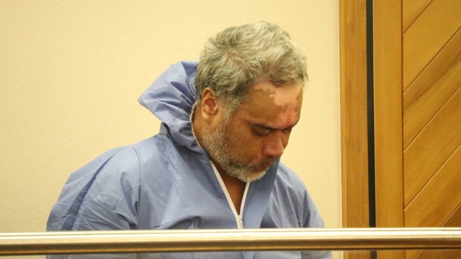 Terrance Kiro pleaded not guilty to a charge of manslaughter of Kaikohe grandmother Linda Woods, when he appeared in the High Court at Kaikohe on Friday. Photo / Peter de Graaf
