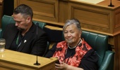 Te Pāti Māori MPs Tākuta Ferris and Mariameno Kapa-Kingi, who were both expelled from the party last year. Photo / Mark Mitchell