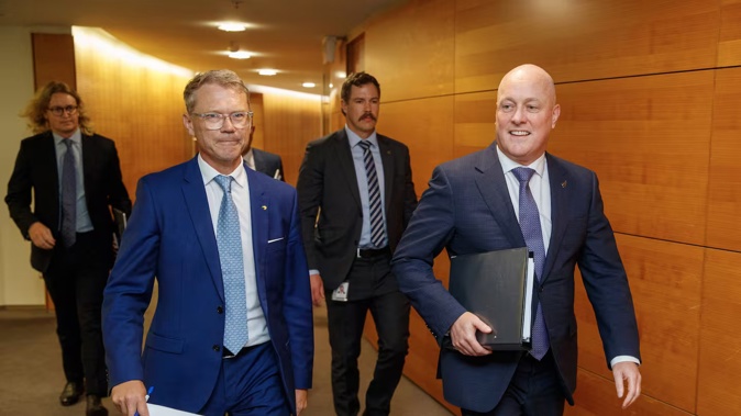 Justice Minister Paul Goldsmith unveiled the changes on Thursday. Photo / Mark Mitchell
