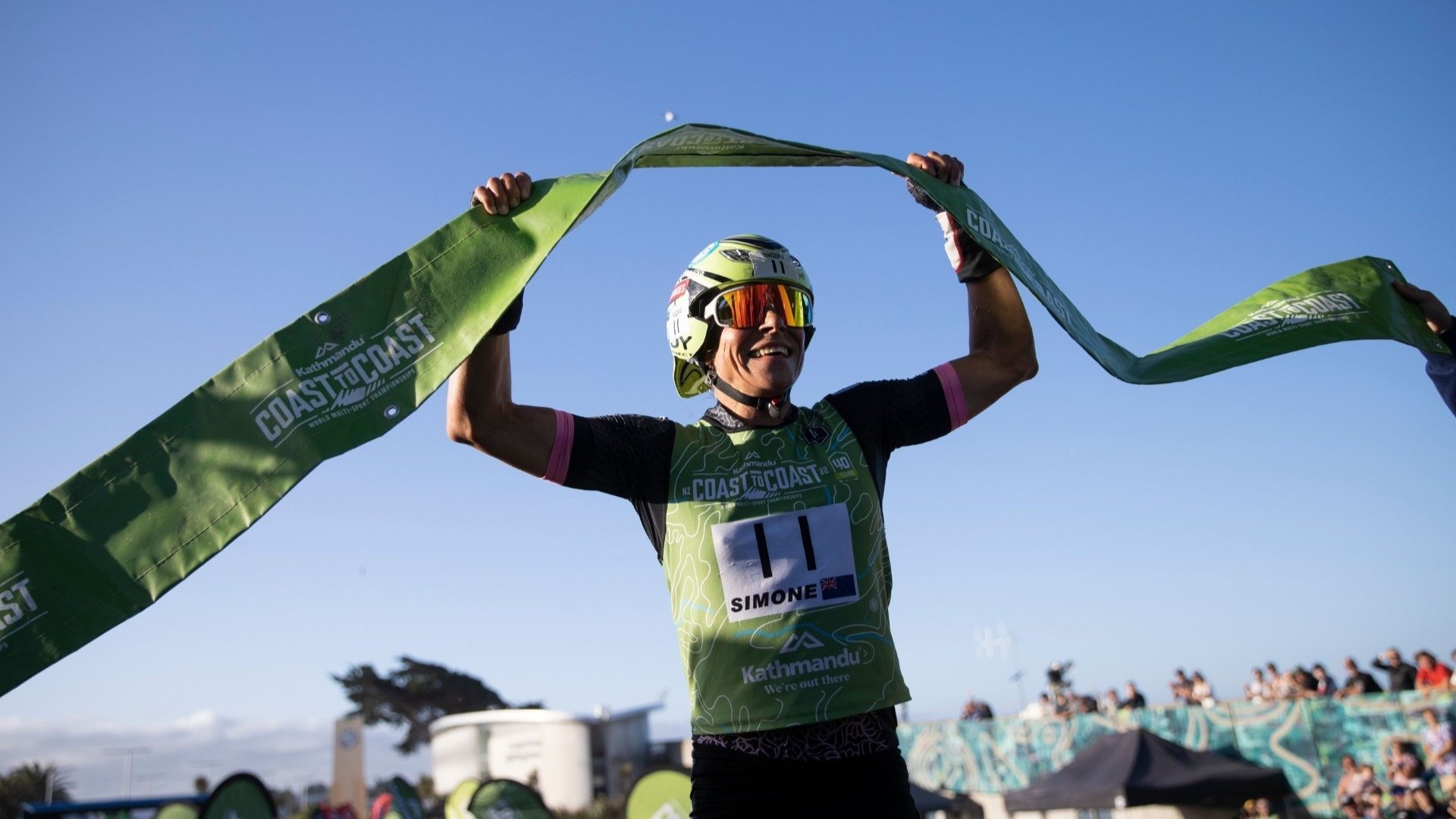 Coast to Coast Champion Simone Maier. Photo / Supplied
