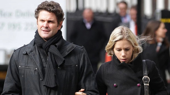 Chris Cairns and wife Melanie. (Photo / Getty)