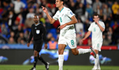 Marko Stamenic of the New Zealand All Whites celebrates after scoring a goal during the FIFA World Cup 2026 Qualfier match between New Zealand All Whites and Samoa at Go Media Stadium on November 18, 2024 in Auckland, New Zealand. (Photo by Hannah Peters/Getty Images)