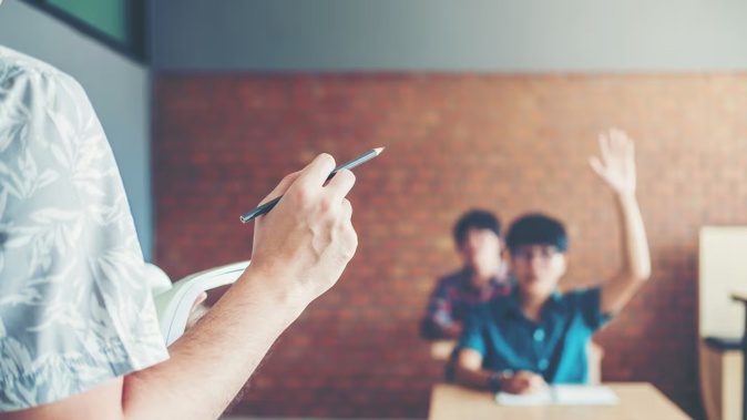 The teacher was in her first job after becoming registered when she had sexual contact with two students. Photo / 123rf
