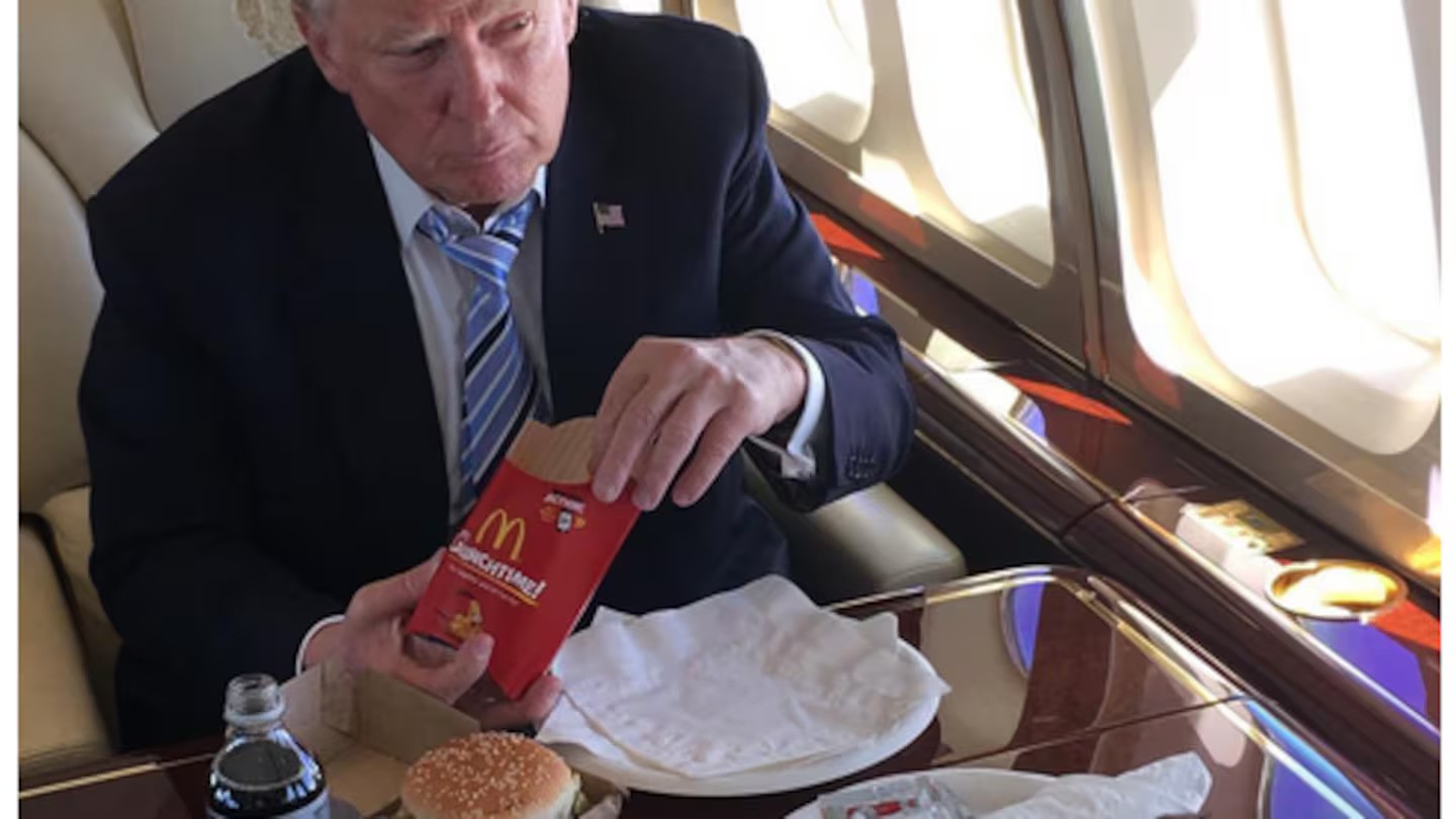 'This stuff is good for me': Trump touts Diet Coke as cancer cure