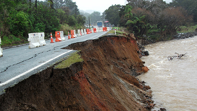 Northland road damage (supplied)