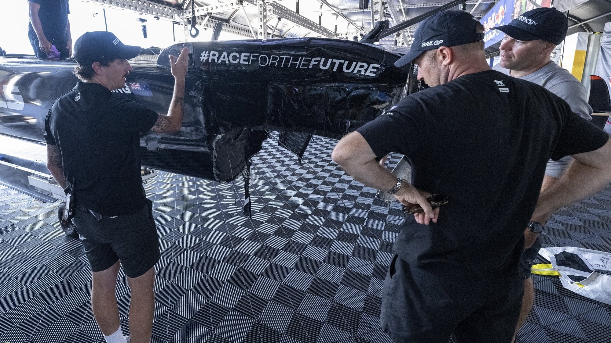 'Hopeful's probably the right word': Black Foils' outlook for SailGP Auckland