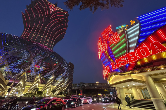 Gambling haven Macao’s relaxation of border restrictions after China rolled back its "zero-COVID" strategy is widely expected to boost its tourism-driven economy. Photo / AP