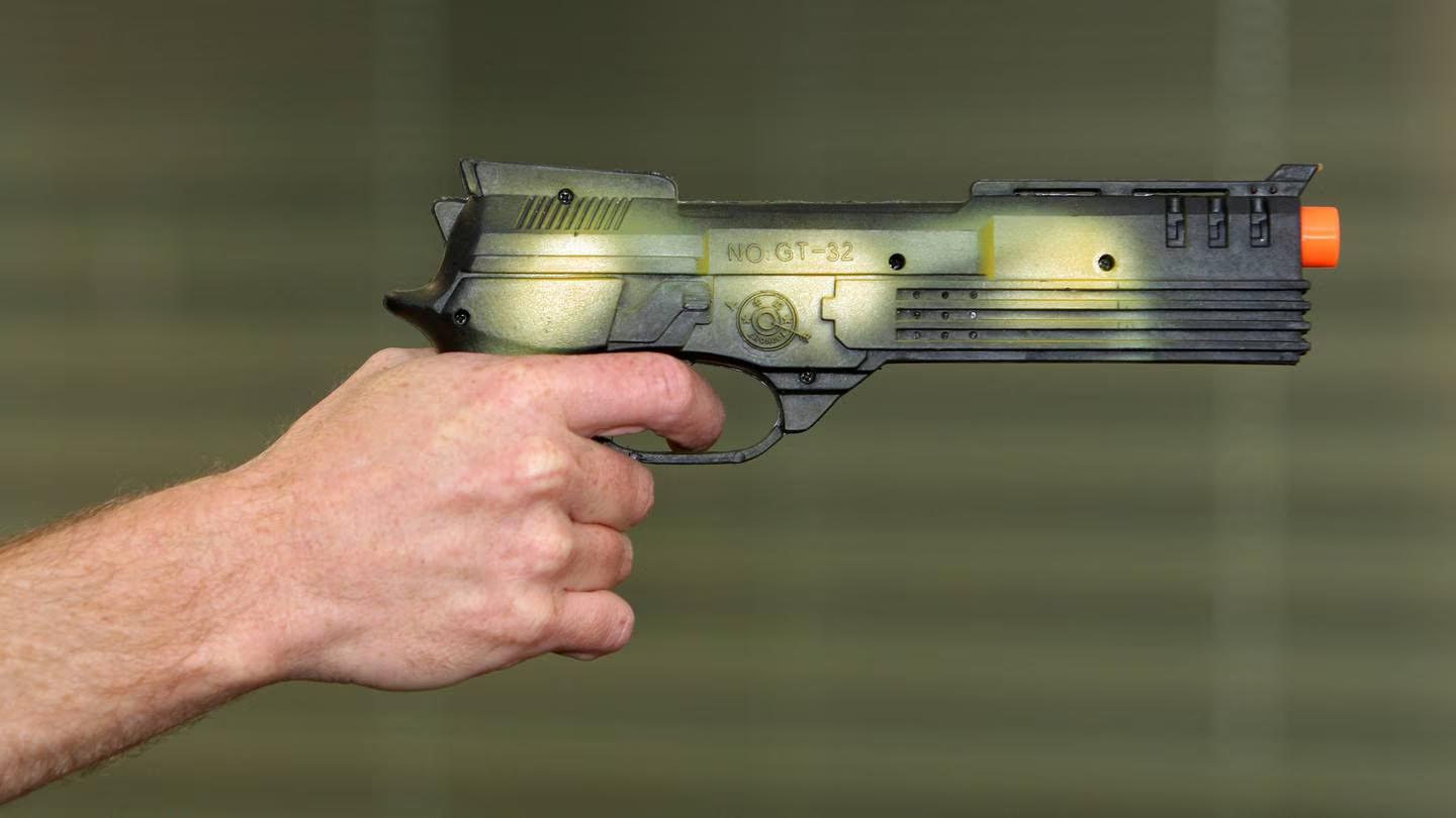 A toy gun sparked a police callout in central Auckland. Photo / File