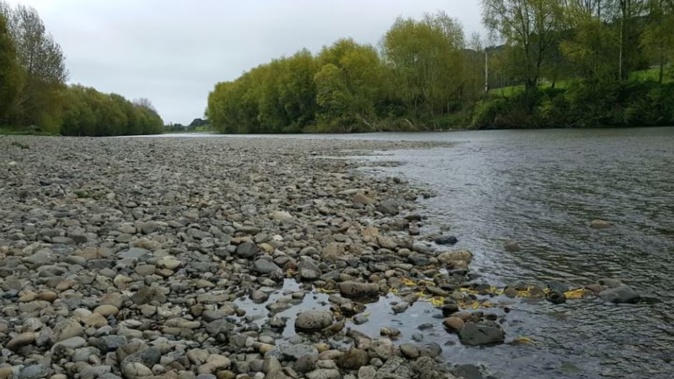 Te Awa Kairangi/Hutt River. Photo / RNZ / Emma Hatton