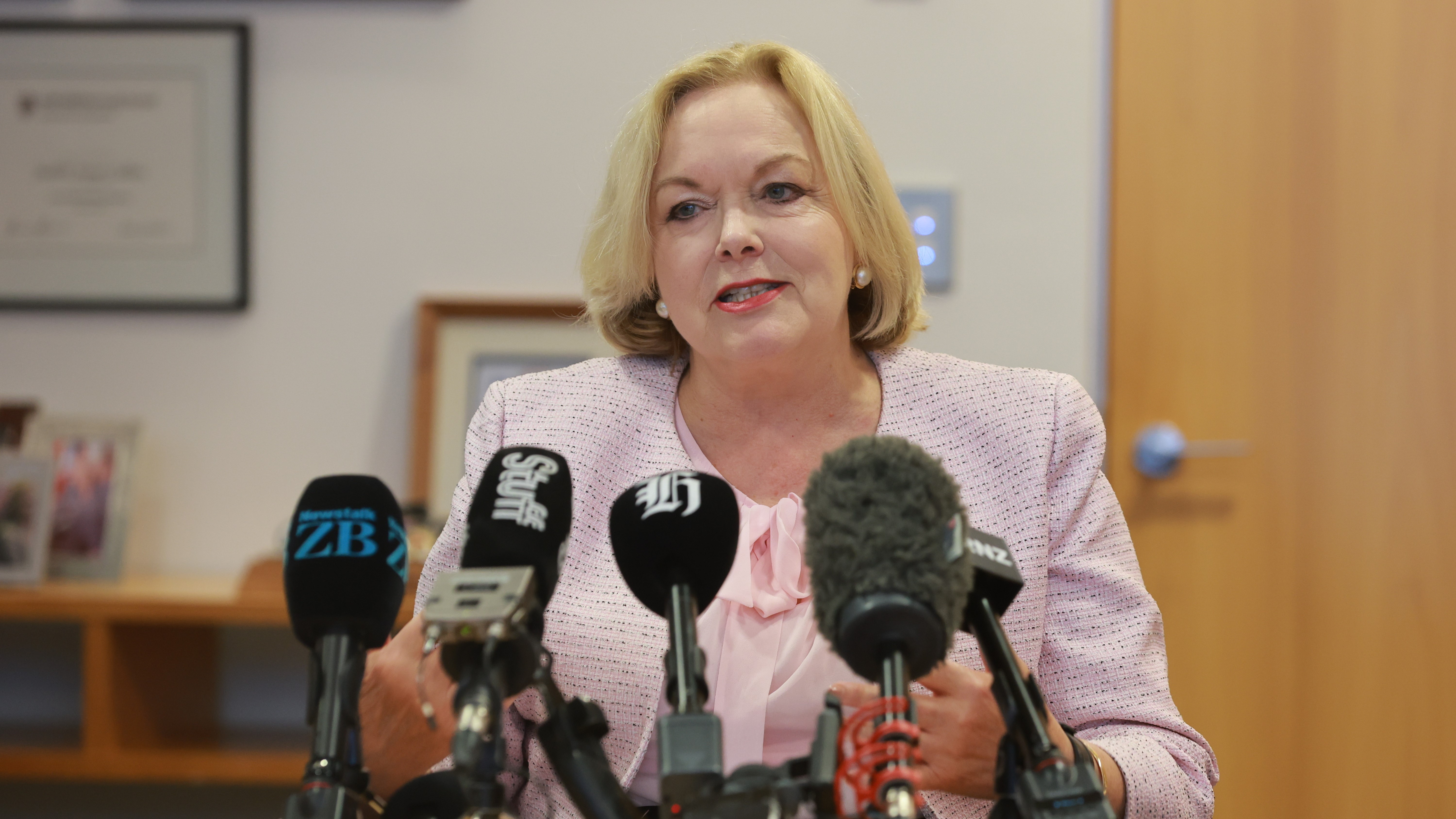Watch: Judith Collins speaks after announcing retirement from politics