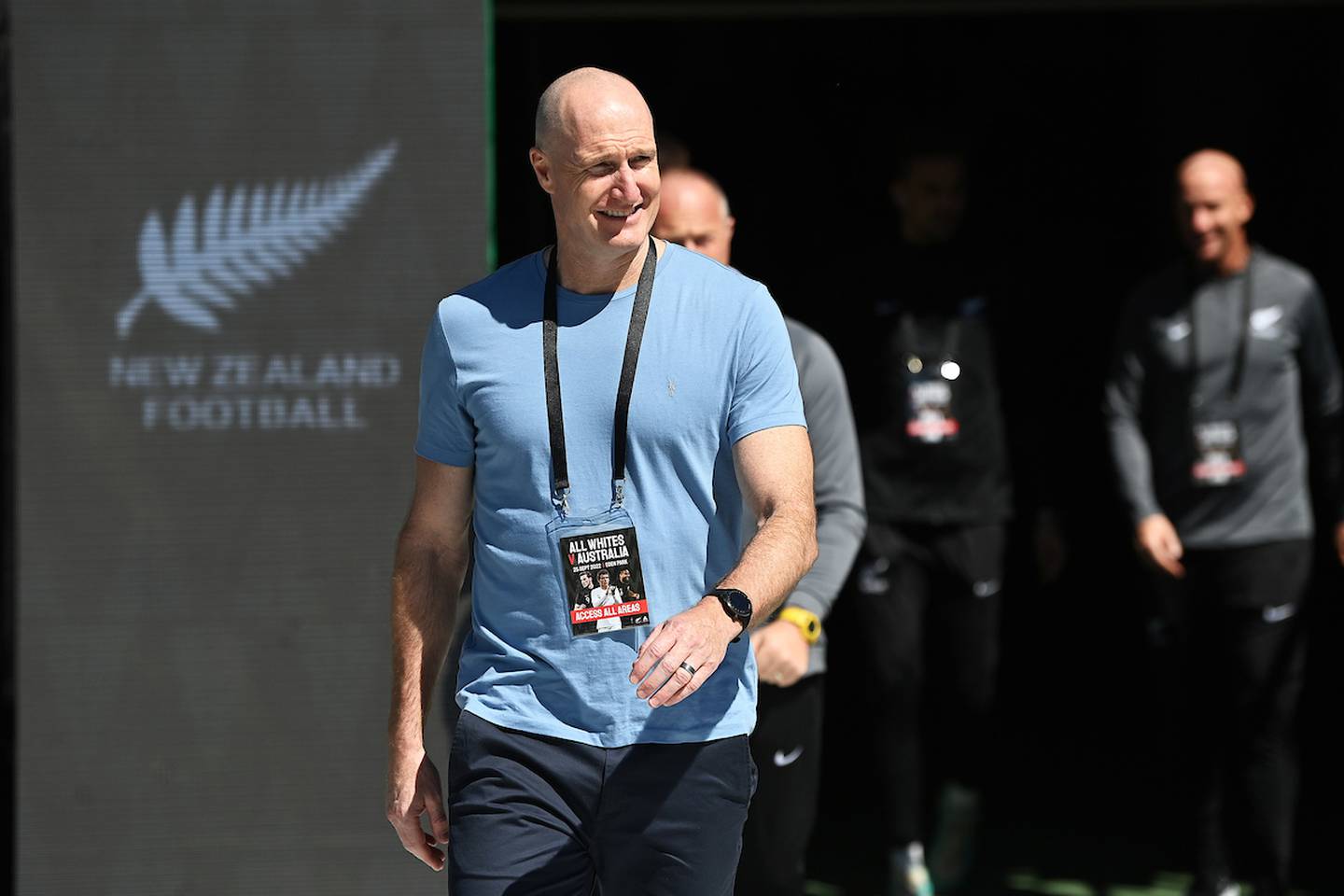 All Whites head coach Danny Hay has been left in limbo. Photo / Photosport