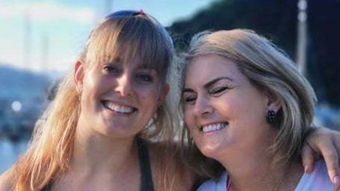 Olivia Podmore with her mother Nienke Podmore. (Photo / Supplied)
